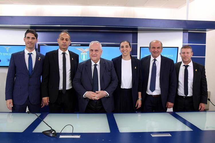 Lazio e Maccabi Israel firmano un memorandum d'intesa