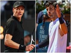 Jannik Sinner e Lorenzo Musetti - Ipa/Fotogramma