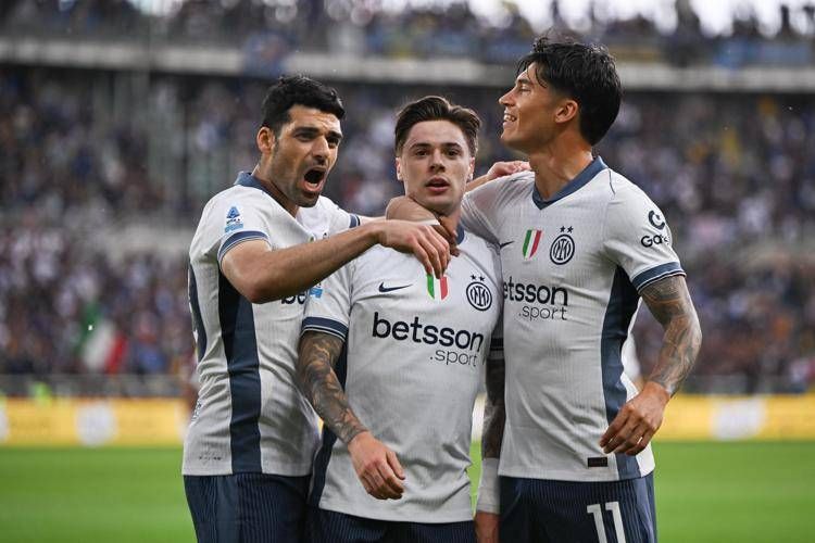 Zalewski, Correa e Taremi - Fotogramma/IPA