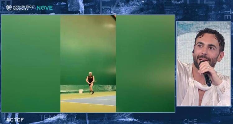 Marco Mengoni e il video da tennista