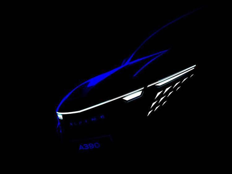 Alpine A390: l’elettrica sportiva si svela prima del debutto ufficiale