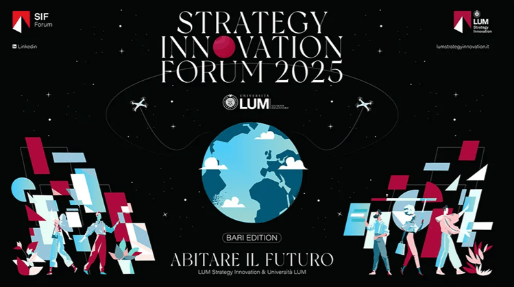 Strategy innovation forum Bari 2025: 'Abitare il futuro'