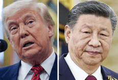 Donald Trump e Xi Jinping - Ipa