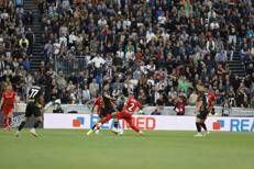 Un momento della partita (Ipa)