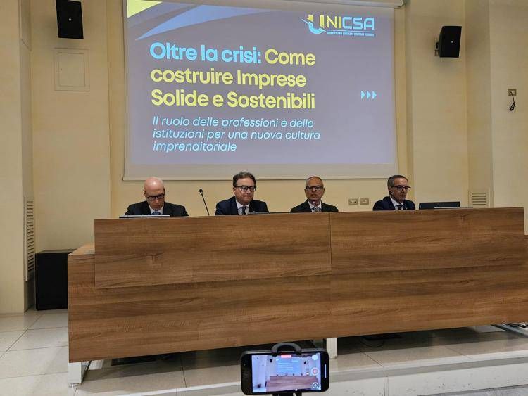 Unicsa, 'Oltre la crisi' al Senato il convegno che rilancia la cultura d’impresa