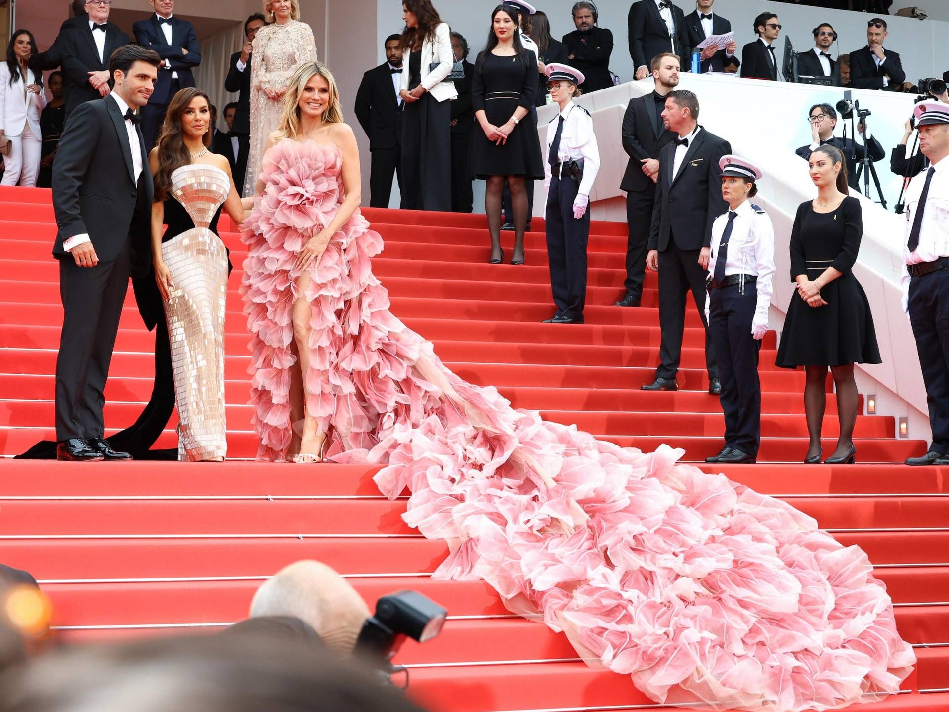 Heidi Klum, red carpet di apertura di Cannes 2025