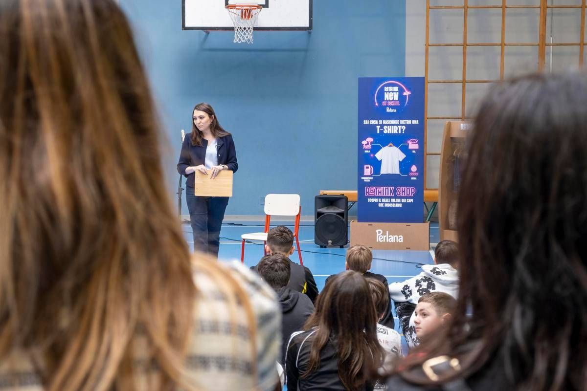 Sostenibilità, concluso progetto firmata Perlana 'Rethink New at School'
