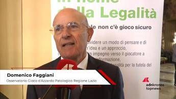 Gioco legale, Faggiani (Osservatorio Lazio): “Serve un codice unico e più risorse ai comuni”