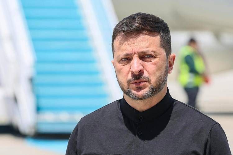 Volodymyr Zelensky a Ankara - Afp