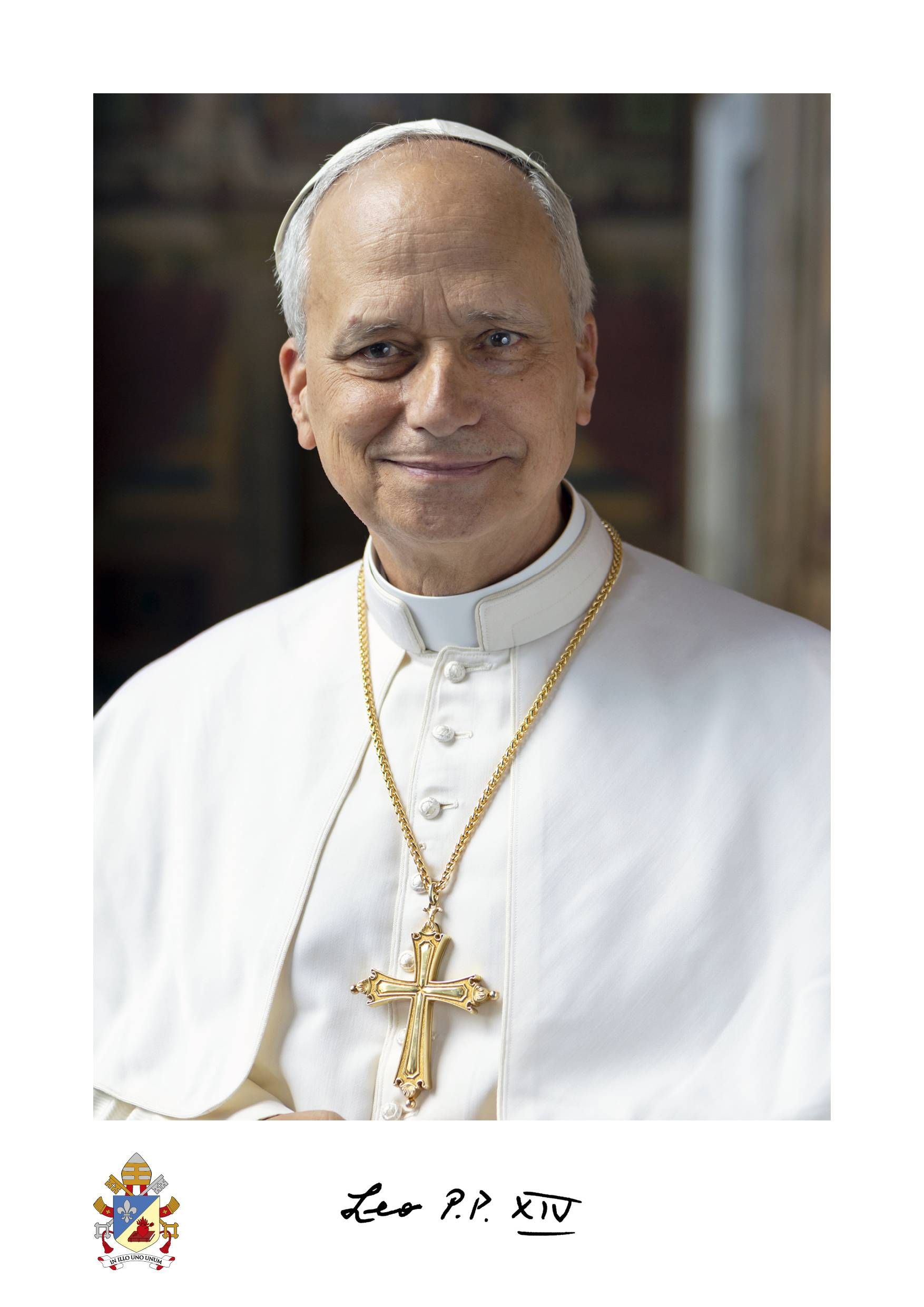 papa leone foto ufficiale vaticanmedia