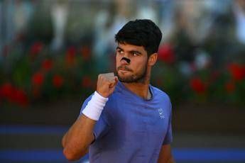 Musetti, svanisce il sogno finale a Roma. Alcaraz lo batte e aspetta Sinn