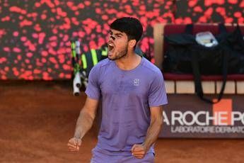 Alcaraz e una finale con Sinner a Roma: 