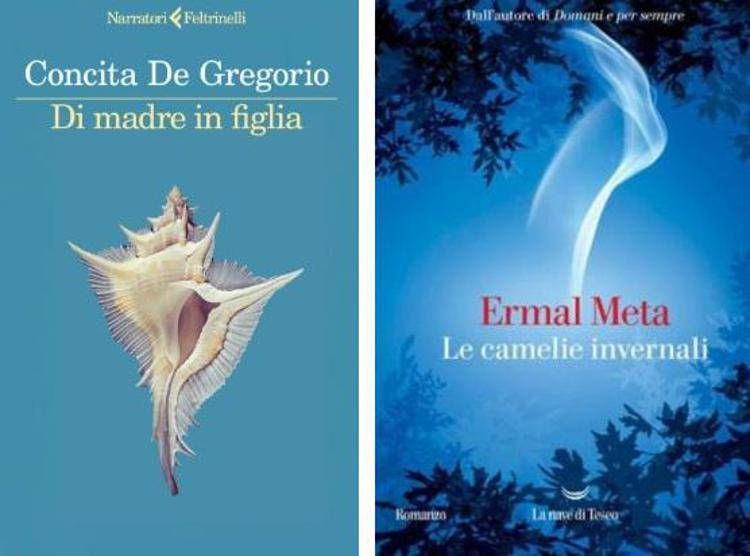 Le copertine dei libri di Concita De Gregorio ed Ermal Meta