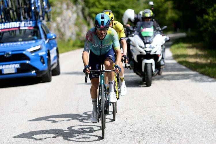 Giro d'Italia, Ulissi in maglia rosa. A Plapp l'ottava tappa