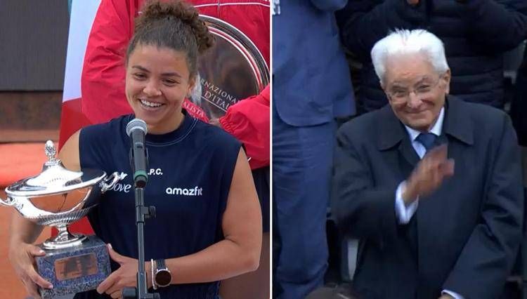 Paolini, trionfo a Roma dedicato a Mattarella: "Siamo riusciti a portarlo al Foro Italico"
