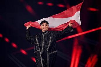 Eurovision, vince l'Austria. Lucio Corsi quin