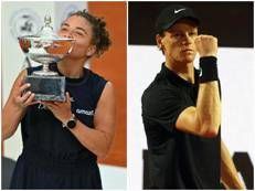 Jasmine Paolini e Jannik Sinner