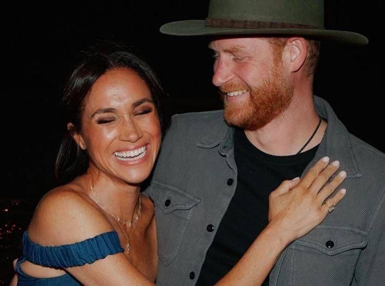 Meghan Markle  e il principe Harry - (Fotogramma)