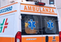 Un'ambulanza