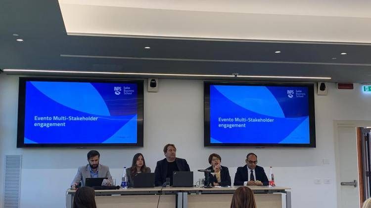 Un momento dell'incontro con gli stakeholder