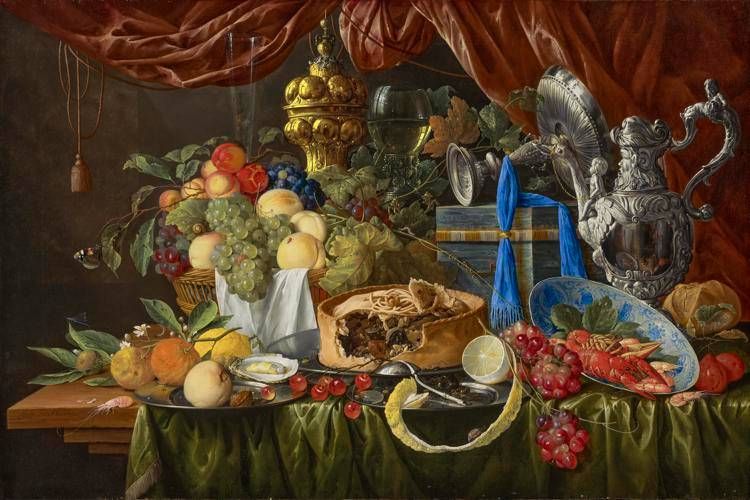 Sontuosa natura morta all'asta da Christie's a Londra