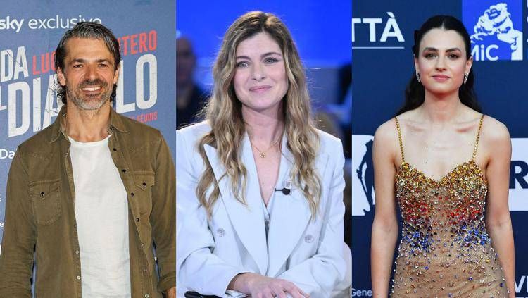 da sinistra: Luca Argentero, Vittoria Puccini e Romana Maggiora Vergano - Ipa