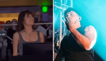 Angelina Mango spunta a sorpresa al concerto di Olly e si commuove tra il pubbli