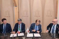 Expo 2025, al padiglione Italia le Camere di Commercio di Roma e Osaka firmano protocollo d'intesa