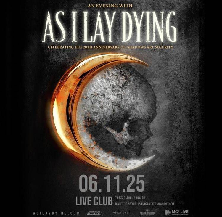 As I Lay Dying, una data a Trezzo sull'Adda a novembre