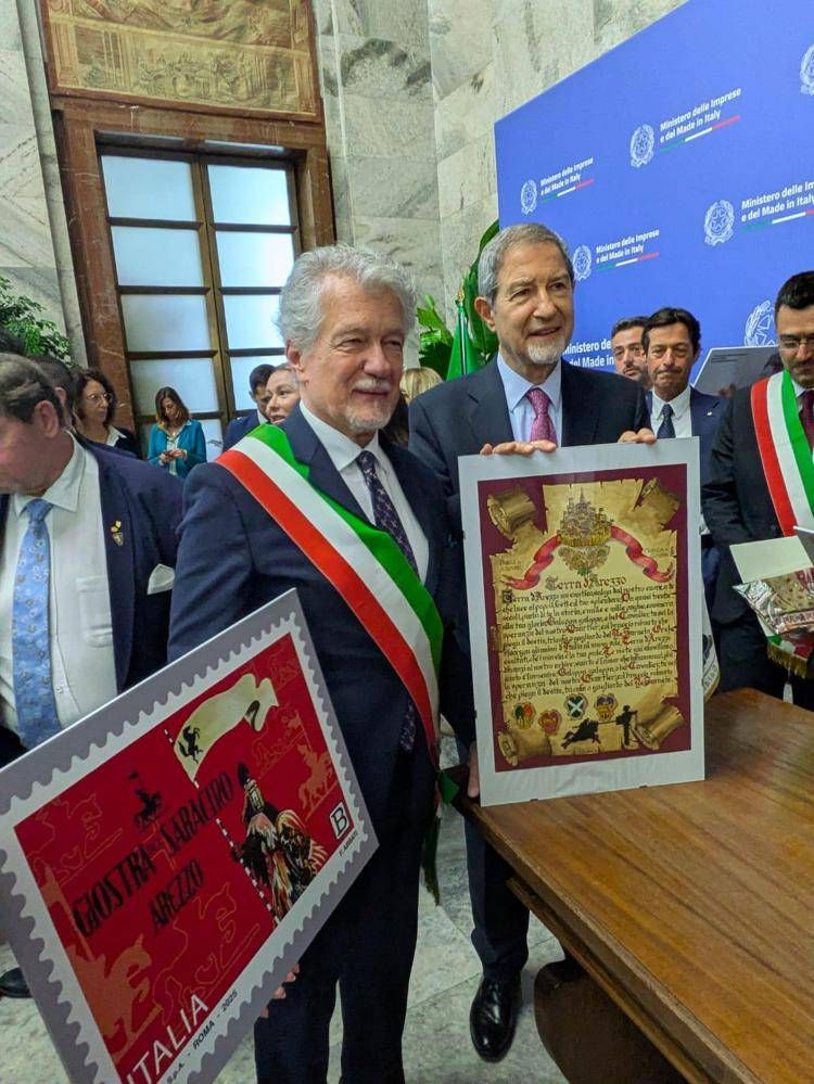 Un francobollo per la Giostra del Saracino