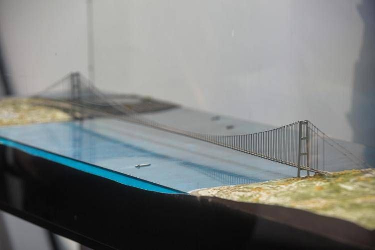 Plastico del ponte sullo Stretto - Fotogramma / Ipa