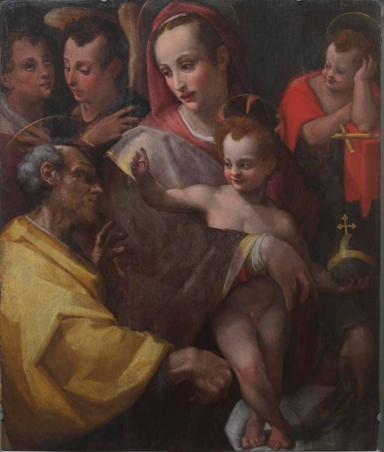 D. Da Volterra. Sacra Famiglia, 1540
