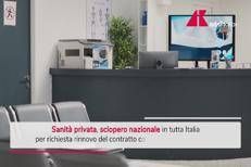 Sanità privata in sciopero