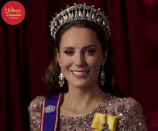 La statua di cera, dedicata a Kate Middleton. Immagine da X del museo delle cere Madame Tussauds
