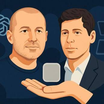 OpenAI e Jony Ive: un nuovo dispositivo tascabile e senza schermo entro il 2026