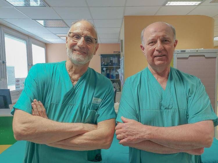 Maurizio Falcioni e Maurizio Guida