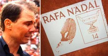 Nadal e l'omaggio da brividi al Roland Garros - Vid