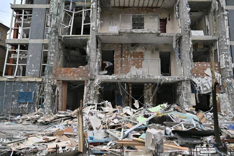 Raid a Kiev (Afp) 