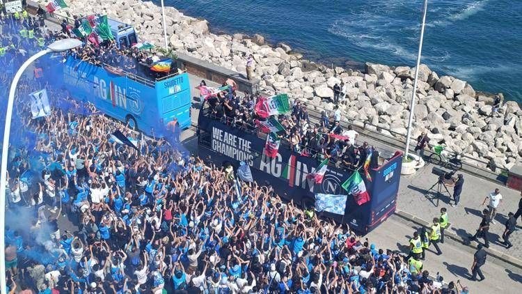 La festa del Napoli