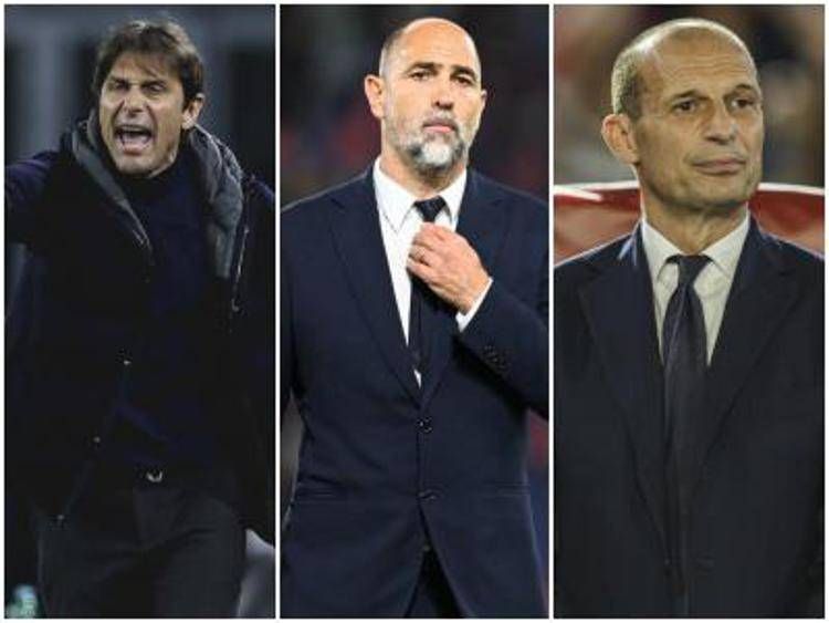 Conte, Tudor e Allegri - Ipa/Fotogramma