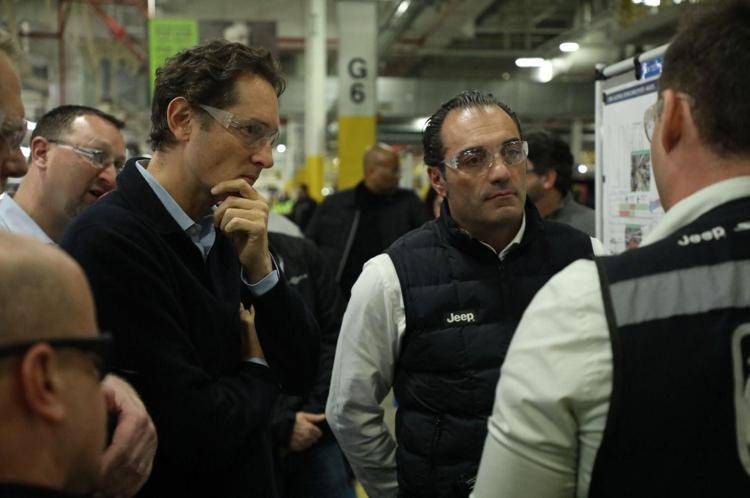 John Elkann e Antonio Filosa