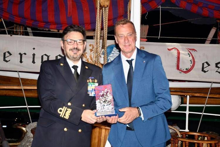 A bordo dell'Amerigo Vespucci consegnati i premi 'Blue Forum Awards 2025'