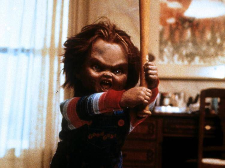Ed Gale nel ruolo di Chucky, la bambola assassina - Fotogramma /Ipa