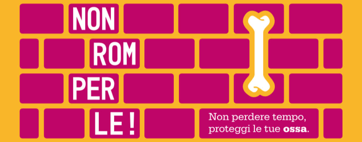 Salute delle ossa, presentata campagna Italfarmaco 'Non romperle!'
