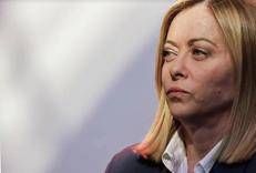 Giorgia Meloni - Afp