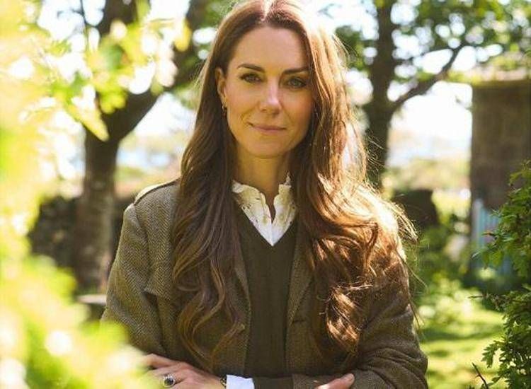 Kate Middleton nella recente foto scattata da Josh Shinner