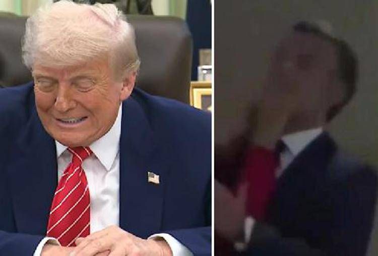 Trump e il consiglio a Macron dopo la manata di Brigitte: "Chiudi la porta..." - Video