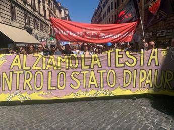 Dl sicurezza, manifestazione a Roma: 