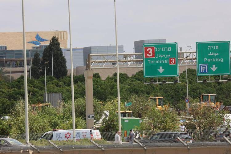 L'aeroporto internazionale Ben Gurion (Fotogramma/Ipa)