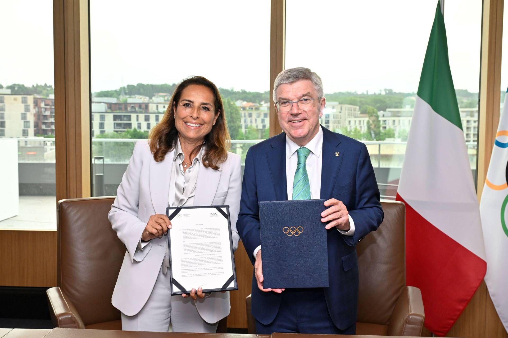 Icsc e Cio, intesa strategica per nuova alleanza tra sport, finanza e sviluppo sostenibile